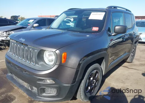2017 Jeep Renegade Sport из США, поврежденный, VIN ZACCJAAB2HPF92197